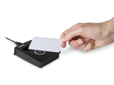 Hamlet HURTAG1356 lettore RFID USB Nero