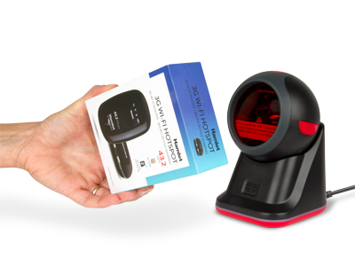 Hamlet HBCS1D360 lettore di codici a barre Lettore di codici a barre fisso 1D Laser Nero