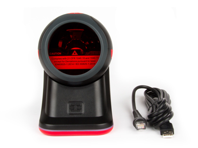 Hamlet HBCS1D360 lettore di codici a barre Lettore di codici a barre fisso 1D Laser Nero