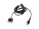 IND RS232 5V SIGNL BLK DB9 FEM 3M COILED 5V EXTERNAL POWER