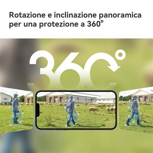 AOV PT KIT 4G+ CAMERA EST. A BATT 4G PANN SOL 4GB SIM 32GB SD