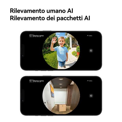 Imou DB-3EP-4M0W/DS3 kit campanello Nero