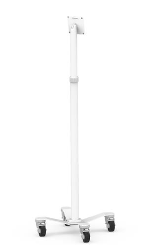 MEDICAL ROLLING CART - VESA COMPATIBLE - WHITE