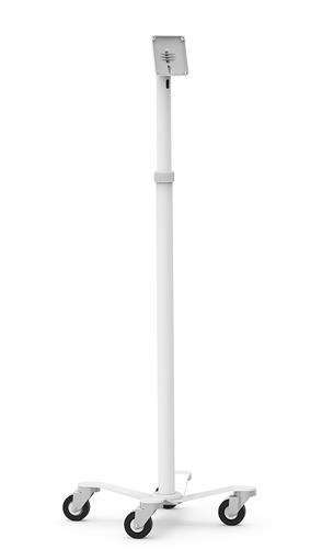 MEDICAL ROLLING CART - VESA COMPATIBLE - WHITE