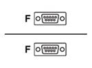 RS-232 CABLE ASSEMBLY FM CBL ASSY 6FT STR