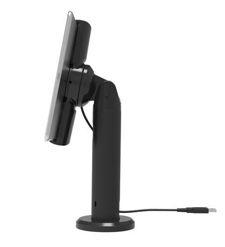 UNIVERSAL TABLET CLING RISE Tilting Kiosk 8in - Black