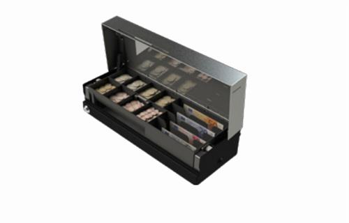460 FLIP LID DRAWER 8C6VN INTEG BLK 460X170X100 RJ11 800 RAN