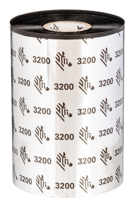 Zebra 3200 Wax-Resin nastro termico 450 m Nero