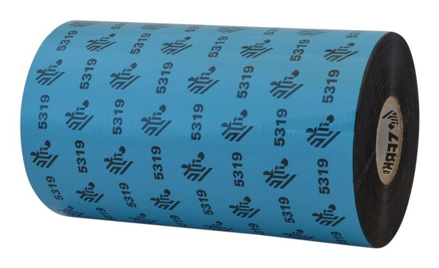 Zebra 5319 performance Wax nastro termico 450 m Nero