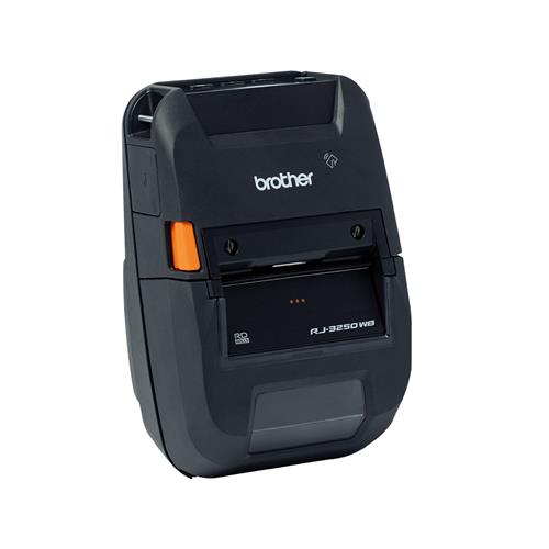 Brother RJ3250WBL stampante per etichette (CD) Termica diretta 203 x 203 DPI 127 mm/s Wireless Collegamento ethernet LAN Wi-Fi Bluetooth