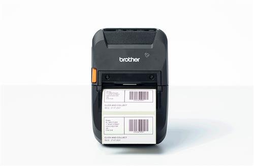 Brother RJ3250WBL stampante per etichette (CD) Termica diretta 203 x 203 DPI 127 mm/s Wireless Collegamento ethernet LAN Wi-Fi Bluetooth