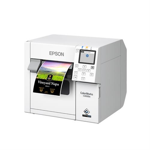 Epson CW-C4000e (mk) stampante per etichette (CD) Ad inchiostro A colori 1200 x 1200 DPI 102 mm/s Cablato