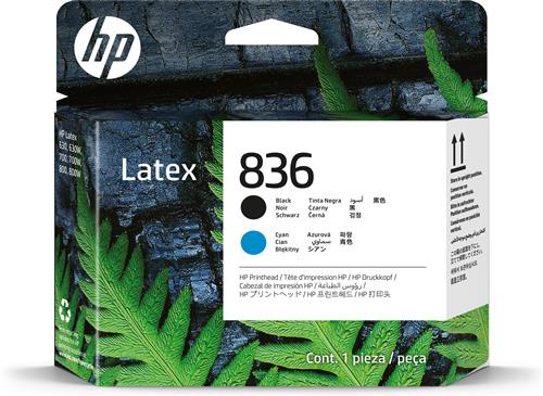 HP 836 BLACK/CYAN LATEX PRINTHEAD