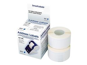 SLP-2RLH WHITE LABEL 28X89MM 260 LAB/ROLL