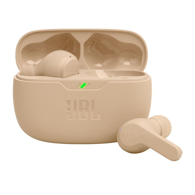 JBL Wave Beam Auricolare True Wireless Stereo (TWS) In-ear Chiamate/Musica/Sport/Tutti i giorni Bluetooth Beige