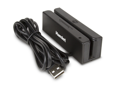 Hamlet HURMAG3 lettore di carte magnetiche USB Nero