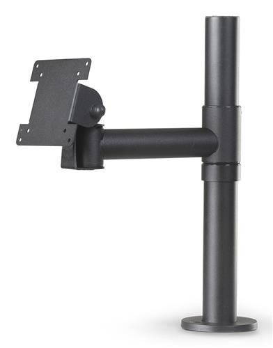 SPACEPOLE SCREEN MOUNT W/200 SWINGARM VESA 75/100 BLACK ESS.R