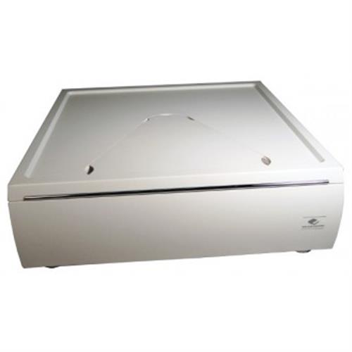 VASARIO 24V WHT CASH DRAWER CHROME ACCENT 411X439X133