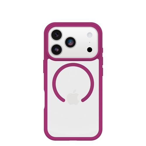 OB REACT MAGSAFE APPLE IPHONE 17 PRO ROSE CRYSTAL CLEAR/PINK