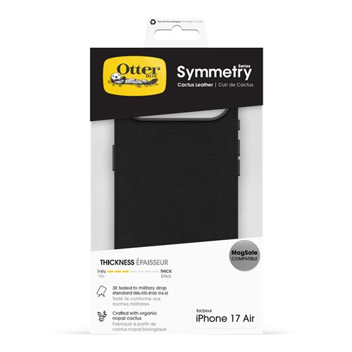 OB SYMMETRY CACTUS LEATHER CAM CONTROL APPLE IPHONE AIR NA BLK