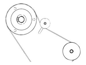 KIT MAIN DRIVE BELT 220XI4 300 DPI