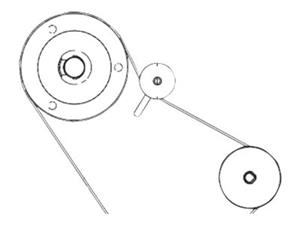 KIT MAIN DRIVE BELT FOR 110XI4 .