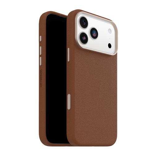 OB SYMMETRY CACTUS LEATHER CAM CTR APPLE IPHONE17 PRO MAX BROWN