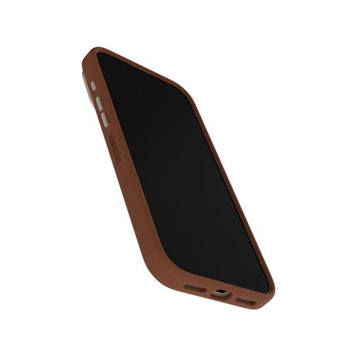 OB SYMMETRY CACTUS LEATHER CAM CTR APPLE IPHONE17 PRO MAX BROWN