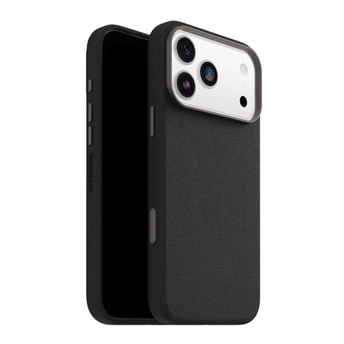 OB SYMMETRY CACTUS LEATHER CAM CTRL APPLE IPHONE 17 PRO MAX BLK
