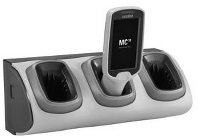 Motorola CRD-MC18-3SLCKH-01 Caricabatterie per dispositivi mobili PDA Nero, Grigio AC Interno