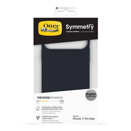 OB SYMMETRY CACTUS LEATHER CAM CTRL APPLE IPHONE17 PRO MAX BLUE