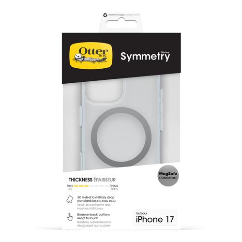 OB SYMMETRY CLEAR MAGSAFE CAM. CONTROL APPLE IPHONE 17 CLEAR