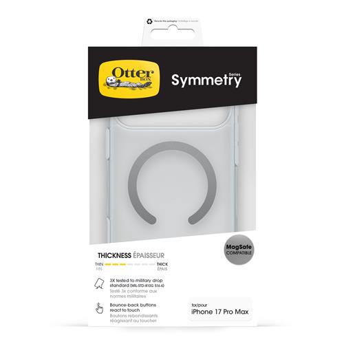 OB SYMMETRY CLEAR MAGSAFE CAM. CTRL APPLE IPHONE 17 PRO MAX CLR