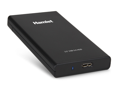 Hamlet Box Esterno USB 3.0 per HDD da 2,5