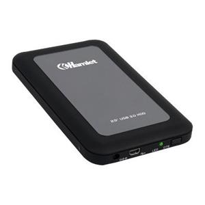 BOX HDD 2.5 USB 3.0 RUGGED NERO SUPERFICIE SPECCHIO OTB PLUGPLAY