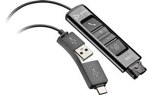 POLY DA85 USB to QD Black Adapter TAA Adattatore di interfaccia