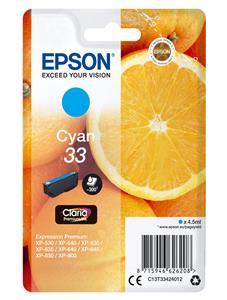 Epson Oranges C13T33424012 cartuccia d'inchiostro 1 pz Originale Resa standard