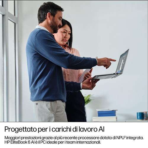 HP EliteBook 6 G1i AI Intel Core Ultra 5 225U Computer portatile 40,6 cm (16