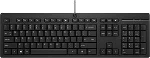 HP 125 Wired Keyboard tastiera USB Nero