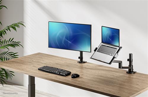 Neomounts DS20-425BL1 supporto per laptop Braccio per computer portatile Nero 43,9 cm (17.3)