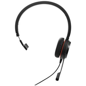 Jabra Evolve 20SE MS Mono Auricolare Cablato A Padiglione Ufficio USB tipo A Nero