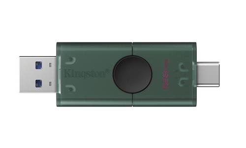 128GB USB-A + USB-C 3.2 GEN 1 DataTraveler DuoG2