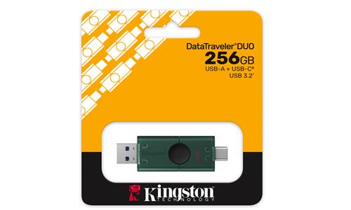 256GB USB-A + USB-C 3.2 GEN 1 DataTraveler DuoG2