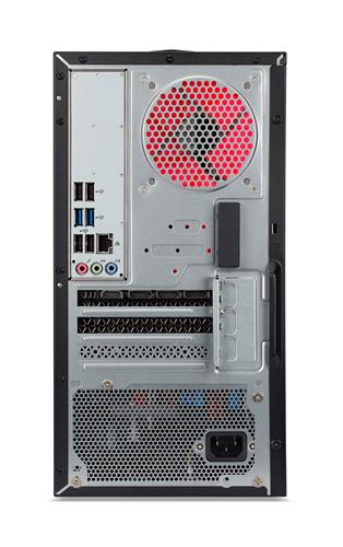 Acer NITRO 50 N50-656 Intel Core i7 i7-14700F 16 GB DDR5-SDRAM 1,02 TB SSD NVIDIA GeForce RTX 5060 Windows 11 Home Desktop PC Nero