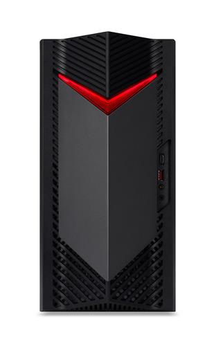 Acer NITRO 50 N50-656 Intel Core i7 i7-14700F 16 GB DDR5-SDRAM 1,02 TB SSD NVIDIA GeForce RTX 5060 Windows 11 Home Desktop PC Nero