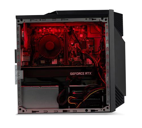 Acer NITRO 50 N50-656 Intel Core i7 i7-14700F 16 GB DDR5-SDRAM 1,02 TB SSD NVIDIA GeForce RTX 5060 Windows 11 Home Desktop PC Nero