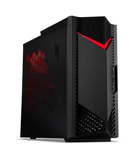 Acer NITRO 50 N50-656 Intel Core i7 i7-14700F 16 GB DDR5-SDRAM 1,02 TB SSD NVIDIA GeForce RTX 5060 Windows 11 Home Desktop PC Nero