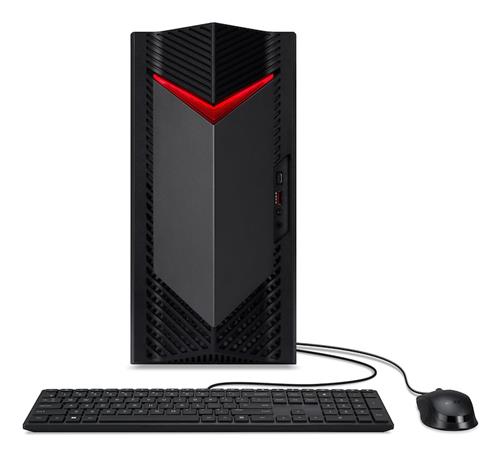 Acer NITRO 50 N50-656 Intel Core i5 16 GB DDR5-SDRAM 512 GB SSD NVIDIA GeForce RTX 3050 Windows 11 Home Desktop Gaming Nero