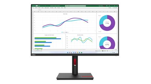 Lenovo ThinkVision T32h-30 LED display 80 cm (31.5) 2560 x 1440 Pixel Quad HD Nero