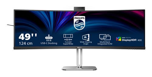 Philips 5000 series 49B2U5900CH/00 LED display 124 cm (48.8) 5120 x 1440 Pixel Dual QHD LCD Nero